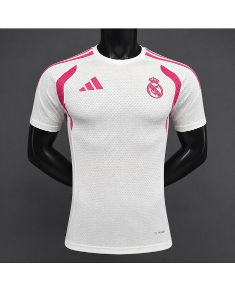 Real Madrid Maillot blanc et rose 2026/27  - Player