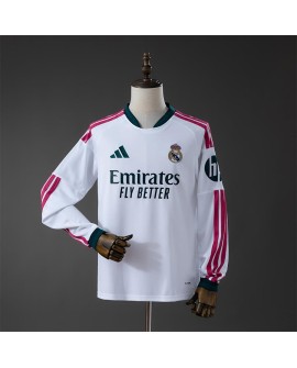 Maillot domicile manches longues du Real Madrid pour la saison 26/27