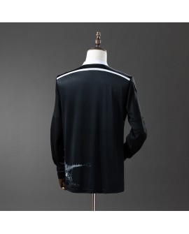 Maillot rétro à manches longues du Real Madrid 2014/15 deuxième extérieur
