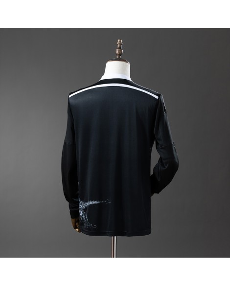 Maillot rétro à manches longues du Real Madrid 2014/15 deuxième extérieur