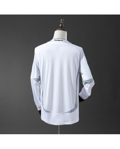 Maillot rétro manches longues domicile Real Madrid 2006/07