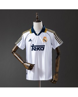 Maillot domicile Real Madrid rétro 1999/00 par Adidas