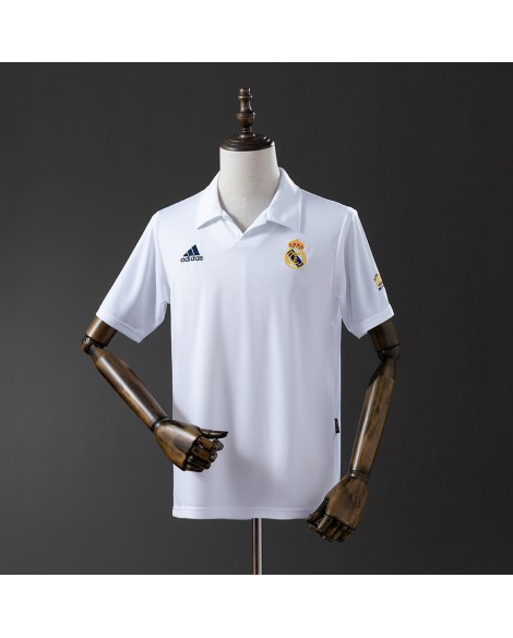 Maillot domicile Real Madrid rétro 2002/03 par Adidas