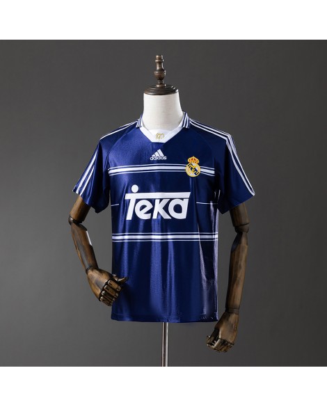 Maillot rétro extérieur du Real Madrid 98/99