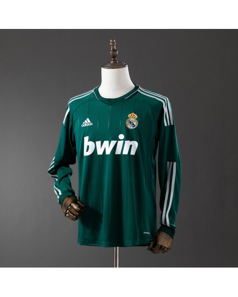 Real Madrid Troisième Maillot Extérieur Rétro 2012/13 Par Adidas Manches Longues