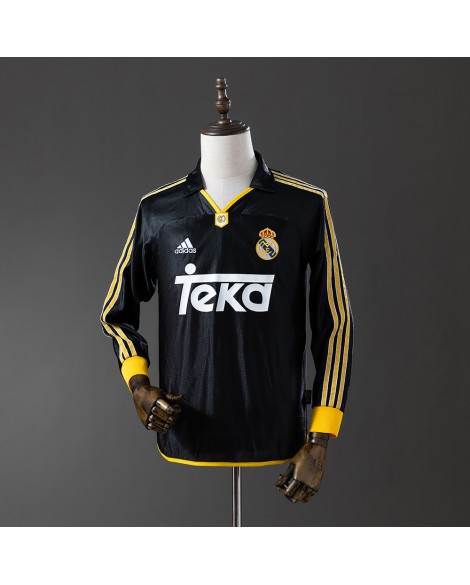 Maillot rétro manches longues extérieur Real Madrid 98/00