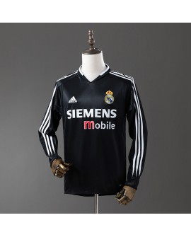 Maillot rétro à manches longues troisième extérieur du Real Madrid 04/05