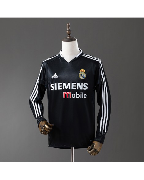 Maillot rétro à manches longues troisième extérieur du Real Madrid 04/05