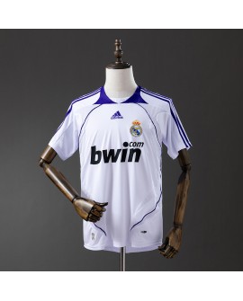Maillot domicile Real Madrid rétro 2007/08 par Adidas