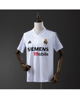 Maillot domicile Real Madrid rétro 2004/05 par Adidas