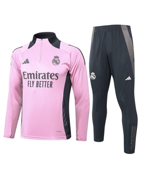 Uniforme d'entraînement du Real Madrid 2425-rose