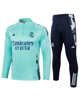 Uniforme d'entraînement du Real Madrid 2425-vert clair