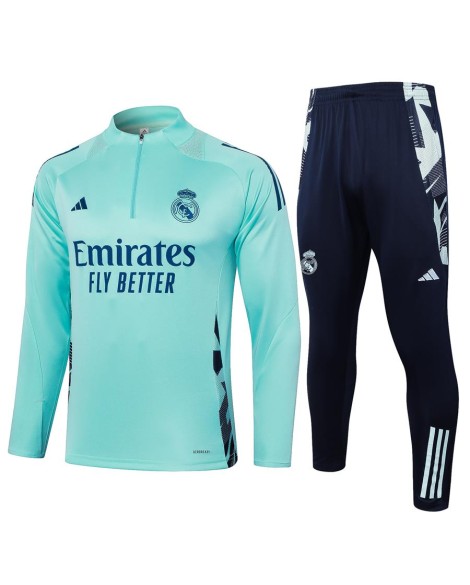 Uniforme d'entraînement du Real Madrid 2425-vert clair