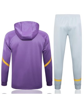 2425 Veste d'entraînement à capuche Real Madrid - Violet