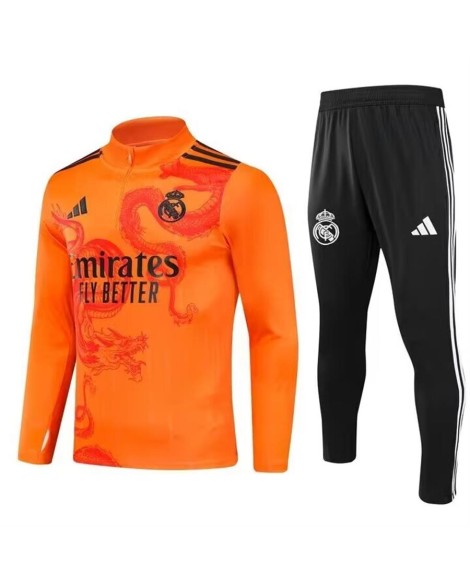 2425 Uniforme d'entraînement du Real Madrid-orange