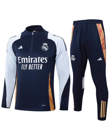 Uniforme d'entraînement du Real Madrid, bleu royal (couleur bleu clair), 2425