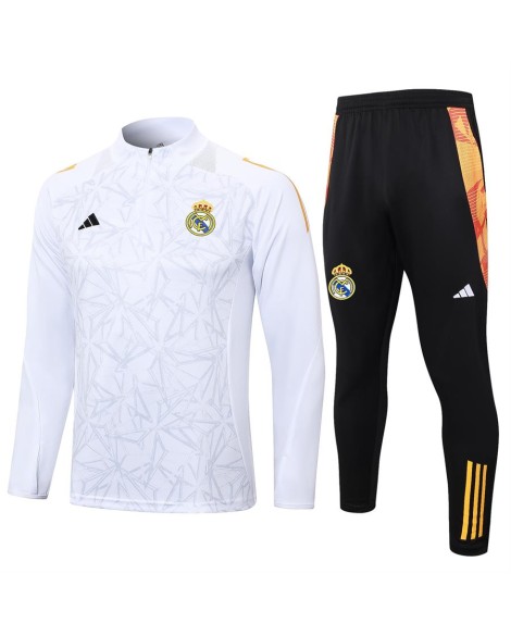 Maillot d'entraînement 2425 Real Madrid - Blanc (Jet d'encre)