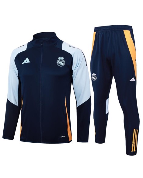 2425 Veste d'entraînement du Real Madrid - Bleu royal (couleur bleu clair)
