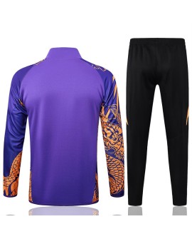 2425 Veste d'entraînement du Real Madrid - Violet (Spray Black Dragon)