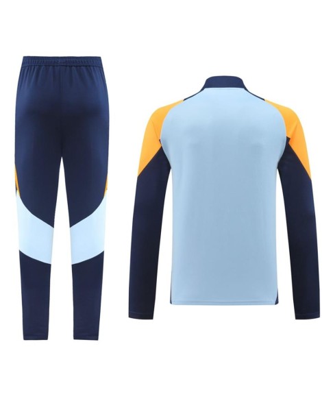 Ensemble d'entraînement Real Madrid (veste + pantalon) Gris 2024/25