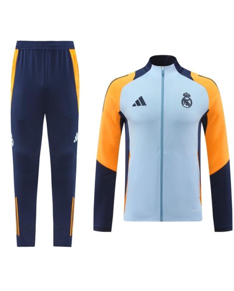 Ensemble d'entraînement Real Madrid (veste + pantalon) Gris 2024/25