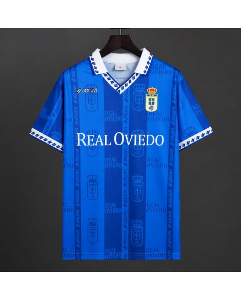 Real Oviedo Maillot domicile rétro 1997/98 Real Oviedo Maillot domicile rétro 1997/98