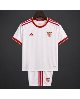 Maillot domicile du FC Séville 2026/27（Maillot et Short ）- Enfant