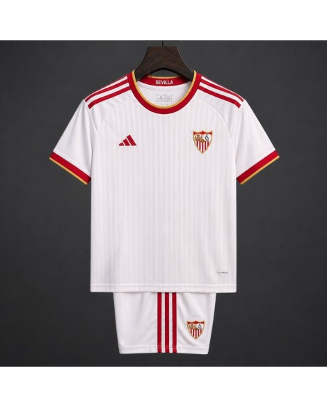 Maillot domicile du FC Séville 2026/27（Maillot et Short ）- Enfant
