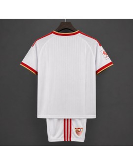 Maillot domicile du FC Séville 2026/27（Maillot et Short ）- Enfant