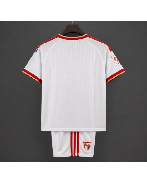 Maillot domicile du FC Séville 2026/27（Maillot et Short ）- Enfant