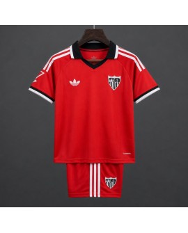 Maillot extérieur du FC Séville 2026/27（Maillot et Short ）- Enfant