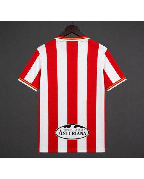 Kit domicile du Sporting Gijón 2026/27