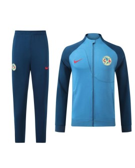 Ensemble veste d'entraînement Club America (haut + pantalon) bleu 2024/25