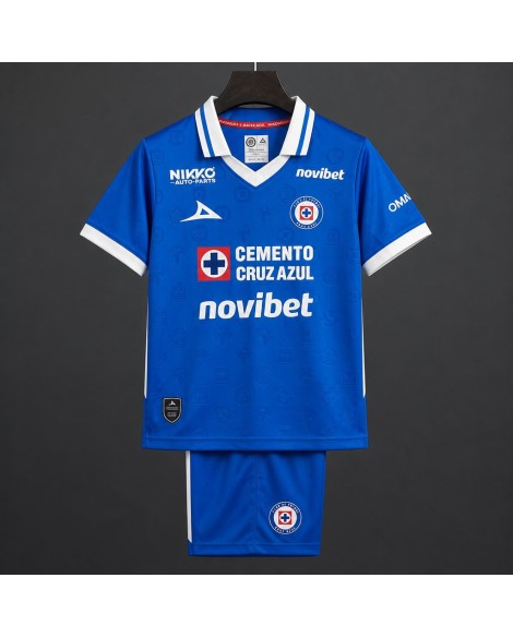 2026/27 Cruz Azul Maillot domicile - Maillot et Short - Enfant 2026/27 Cruz Azul Maillot domicile - Maillot et Short - Enfant