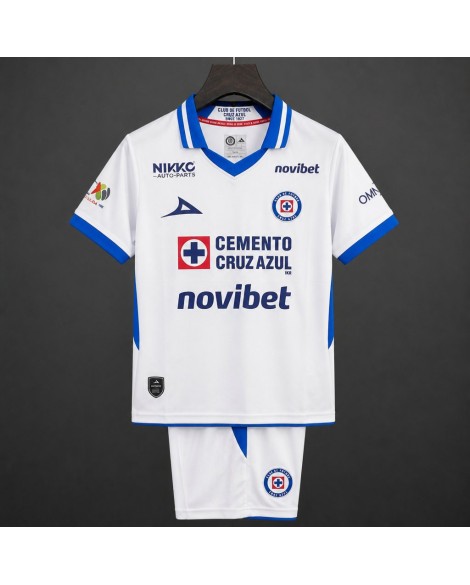 2026/27 Cruz Azul Maillot extérieur - Maillot et Short - Enfant 2026/27 Cruz Azul Maillot extérieur - Maillot et Short - Enfant