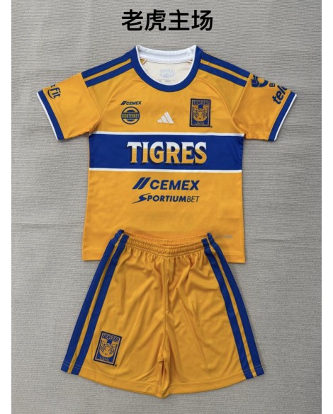Maillot UANL Tigres Domicile 2026/27(Maillot + Short) - Enfant