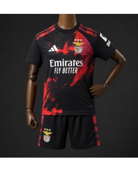 2026/27 Benfica Troisième maillot extérieur （Maillot + Short）- Enfant