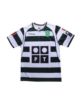 Sporting CP Maillot Domicile Rétro 2001/03