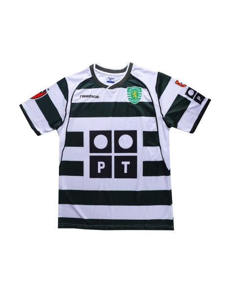 Sporting CP Maillot Domicile Rétro 2001/03