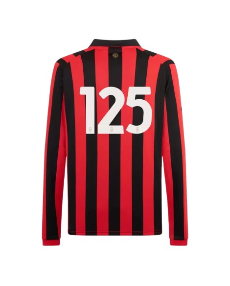 Maillot de football à manches longues AC Milan #125 2024/25 - 125e anniversaire