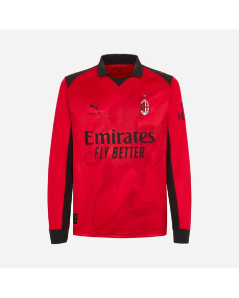 Maillot rouge PUMA × AC Milan × SLAM JAM | Design personnalisé