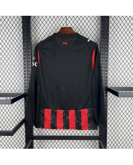 Maillot domicile AC Milan 2025/26 à manches longues