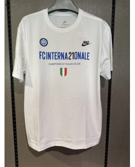 T-shirt champion Inter Milan saison 2025/26