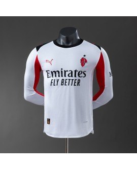 2025/26 Maillot extérieur manches longues de l'AC Milan - Player 2025/26 Maillot extérieur manches longues de l'AC Milan - Player