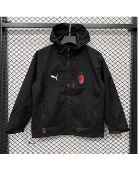 Veste coupe-vent AC Milan 2526 - Noire