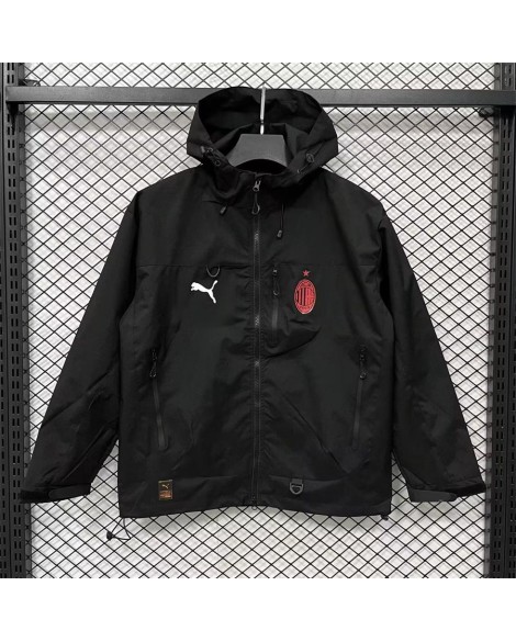 Veste coupe-vent AC Milan 2526 - Noire