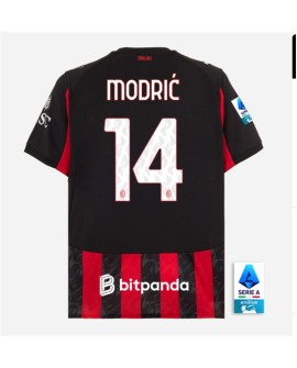 Maillot domicile AC Milan 25/26 de Modric