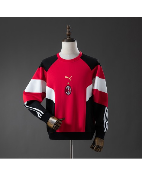 Sweat-shirt à manches longues AC Milan 25/26 - Rouge Sweat-shirt à manches longues AC Milan 25/26 - Rouge