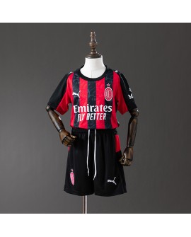 Maillot domicile de l'AC Milan pour la saison 25/26 -  Enfant
