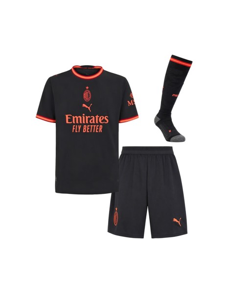 AC Milan Troisième maillot extérieur 26/27(Maillot, Short et Chaussettes) - Enfant AC Milan Troisième maillot extérieur 26/27(Maillot, Short et Chaussettes) - Enfant
